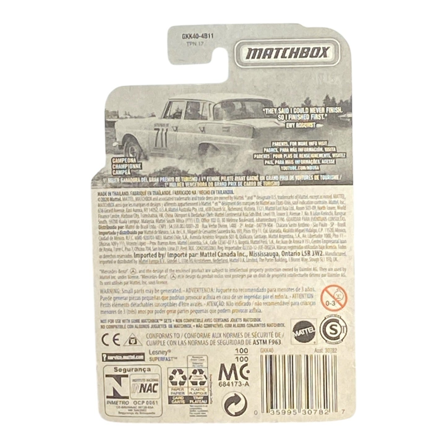 Matchbox Mercedes-Benz 220 SE del 62 - Serie Matchbox 100/100