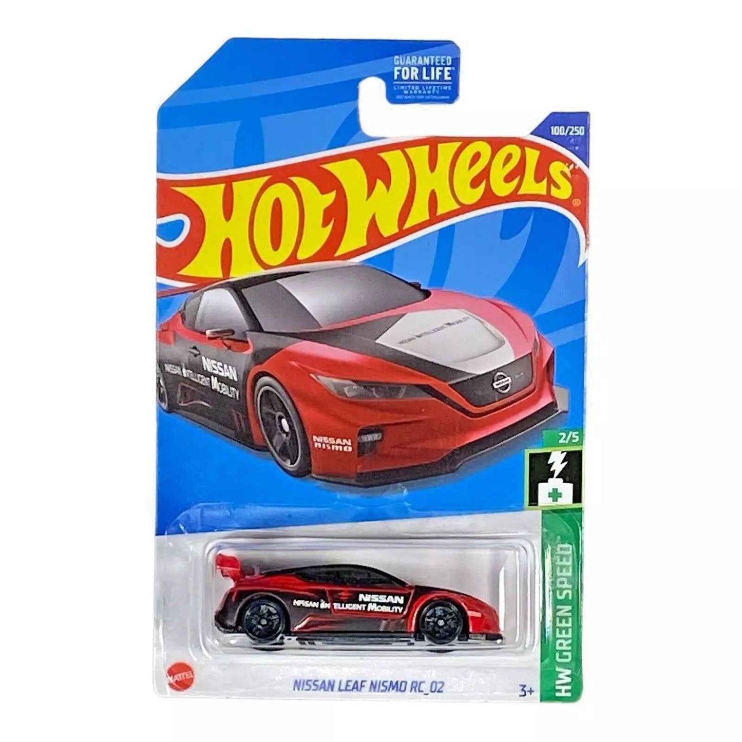 Hot Wheels Nissan Leaf Nismo RC_02 - Serie Velocidad Verde 2/5
