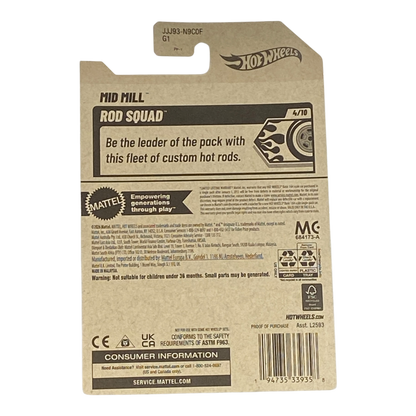 Hot Wheels Mid Mill - Rod Squad Serie 4/10