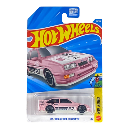 Hot Wheels '87 Ford Sierra Cosworth | Euro Series 5/10