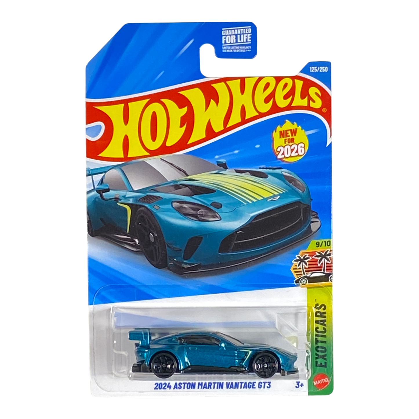 Hot Wheels 2024 Aston Martin Vantage GT3 | Serie Exoticars 9/10