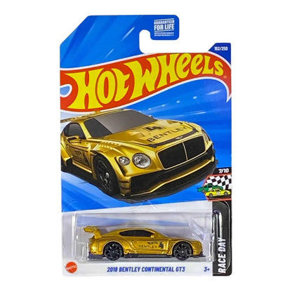 Hot Wheels 2018 Bentley Continental GT3 - Serie Race Day 7/10
