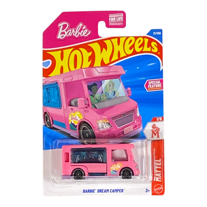 Pink Hot Wheels Barbie Dream Camper 1/5