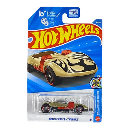 Hot Wheels Braille Racer - Twin Mill | Serie Todos los Pilotos son Bienvenidos 1/5