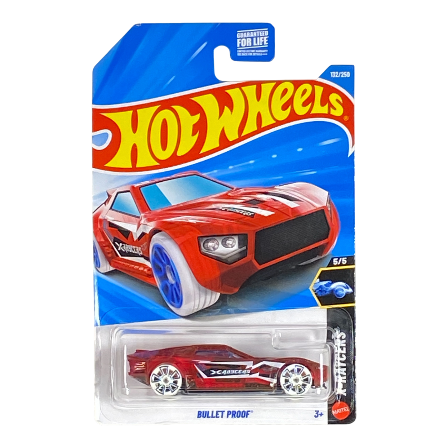 Hot Wheels Bullet Proof | Serie X-Raycers 5/5