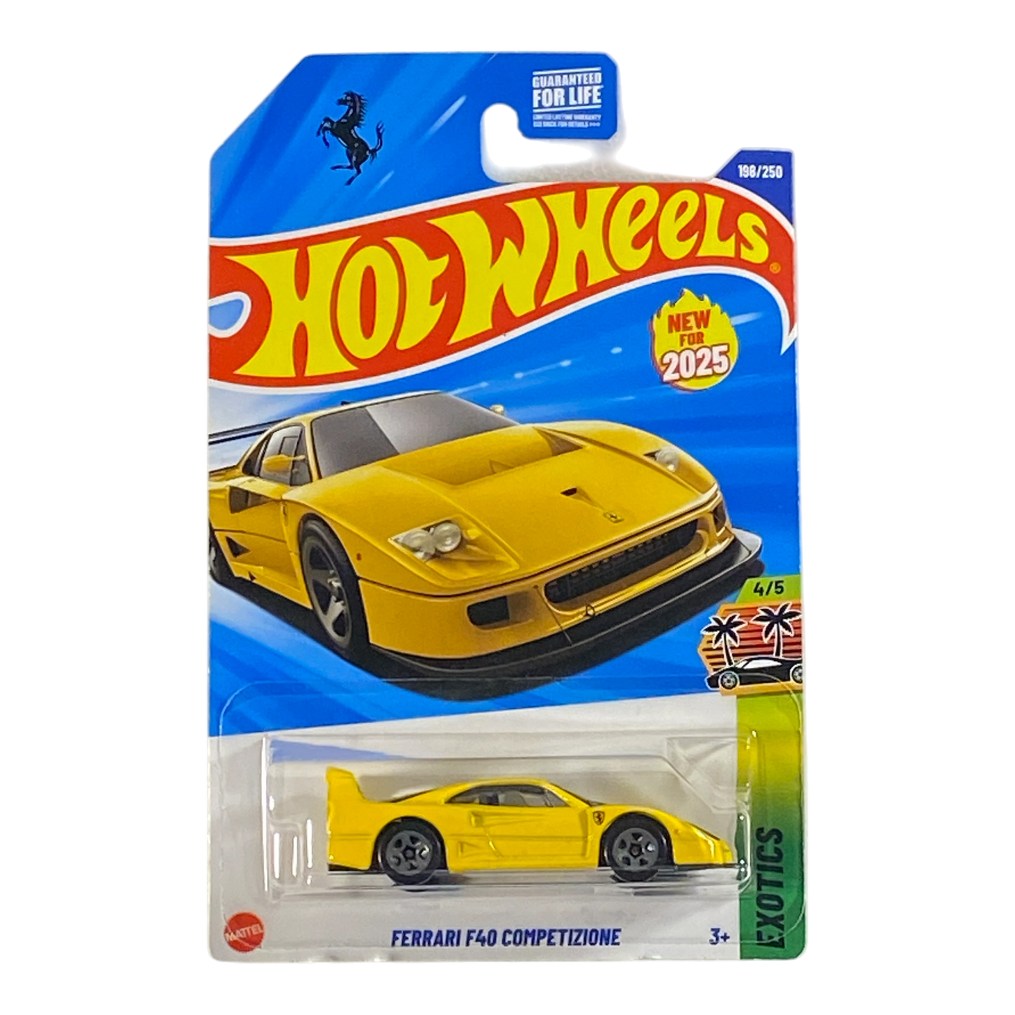 Hot Wheels Ferrari F40 Competizione | Serie Exóticos 4/5