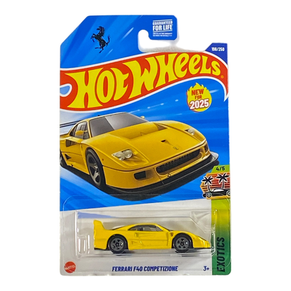 Hot Wheels Ferrari F40 Competizione | Serie Exóticos 4/5