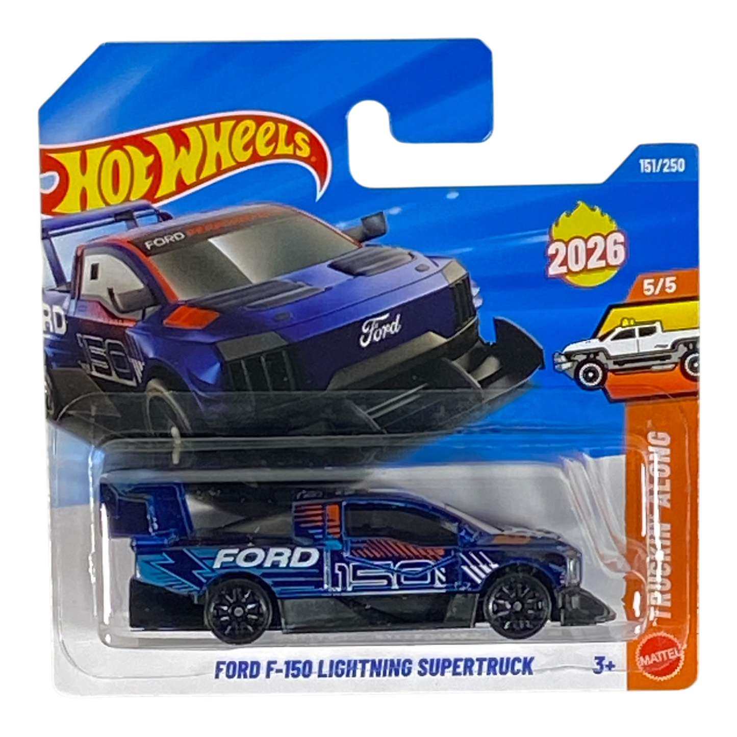 Hot Wheels Ford F-150 Lightning Supertruck | Truckin' Along Series 5/5