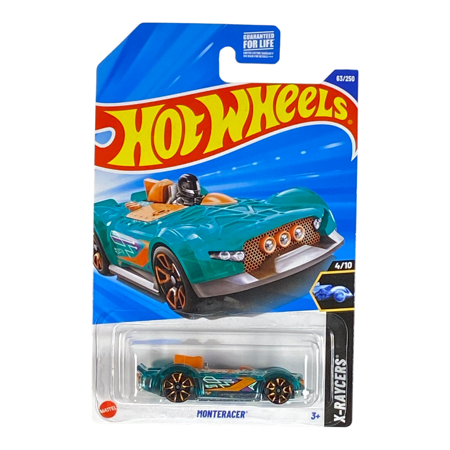 Hot Wheels Monteracer | X-Raycers Serie 4/10