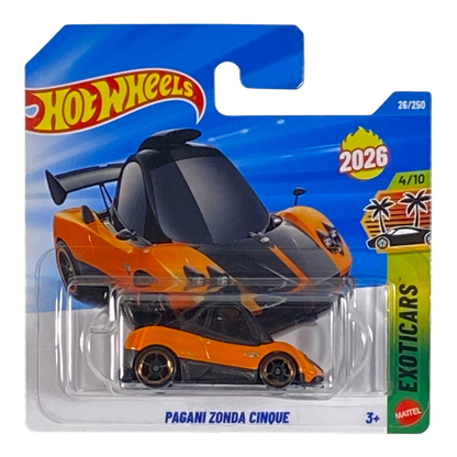 Hot Wheels Pagani Zonda Cinque | Exoticars Series 4/10