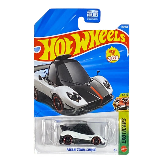 Hot Wheels Pagani Zonda Cinque | Exoticars Serie 4/10