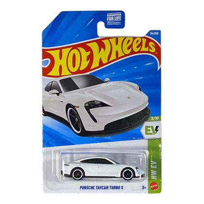 Hot Wheels Porsche Taycan Turbo S - HW EV Series 3/10