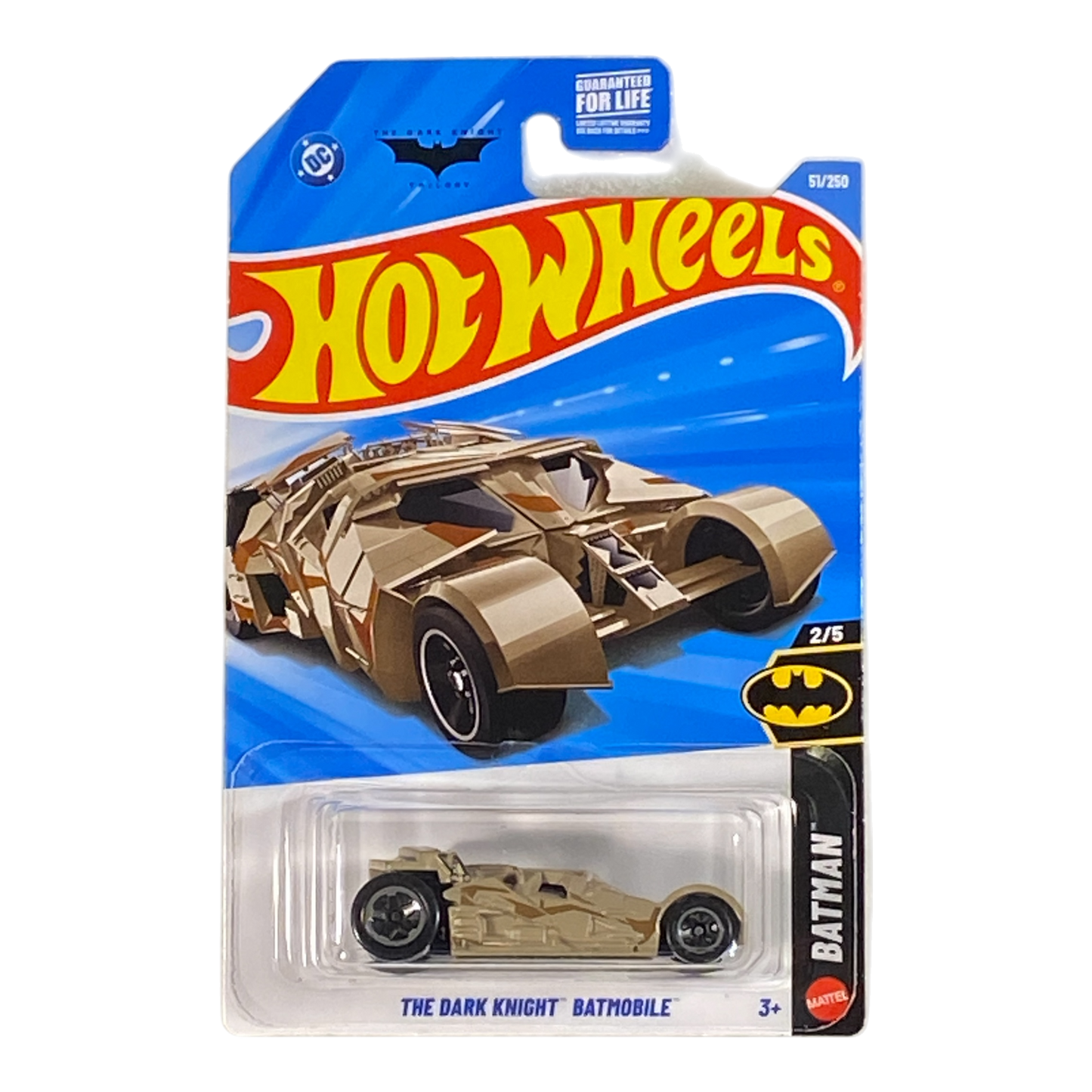 Hot Wheels Batimóvil Dark Knight | Serie Batman 2/5