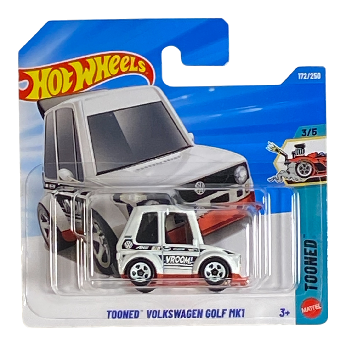 Hot Wheels Tooned Volkswagen Golf MK1 | Serie Tooned 3/5