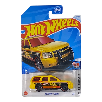 Hot Wheels ’07 Chevy Tahoe | First Response Series 7/10