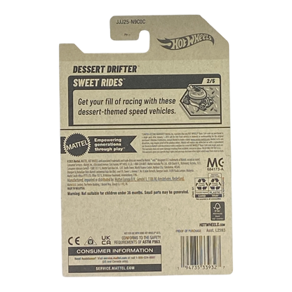 Hot Wheels Dessert Drifter | Dulces Rodadas Serie 2/5