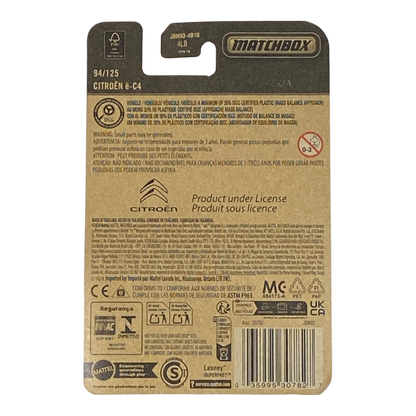 Matchbox Citroen e-C4 | 2025 Matchbox Series 94/125