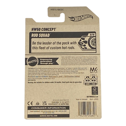Hot Wheels HW50 Concept - Rod Squad Series 6/10