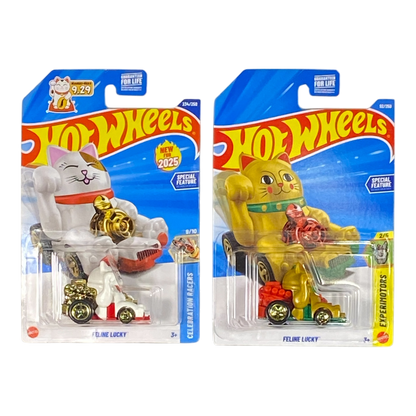 Hot Wheels Gato con Suerte - Juego de 2