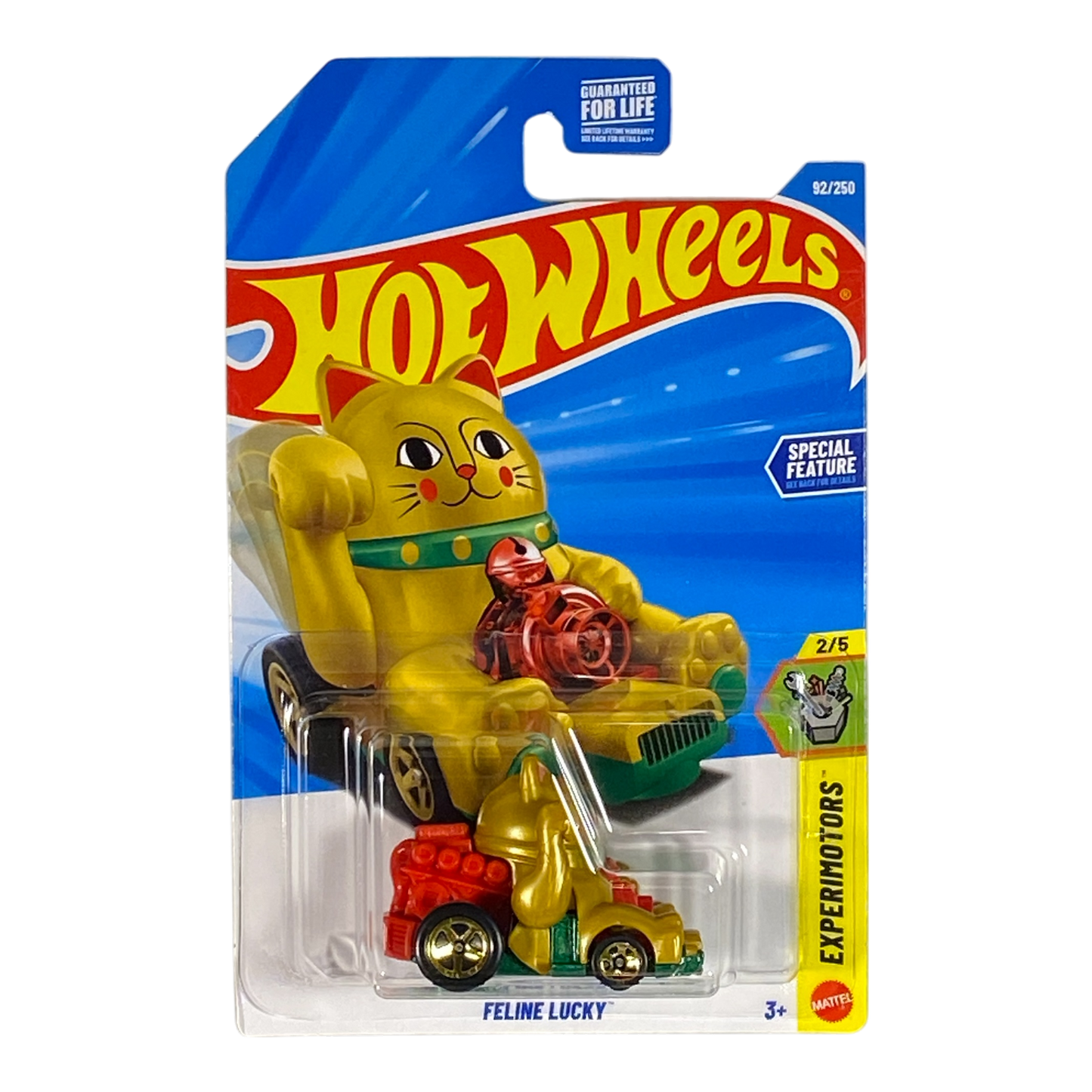 Hot Wheels Gato con Suerte - Juego de 2