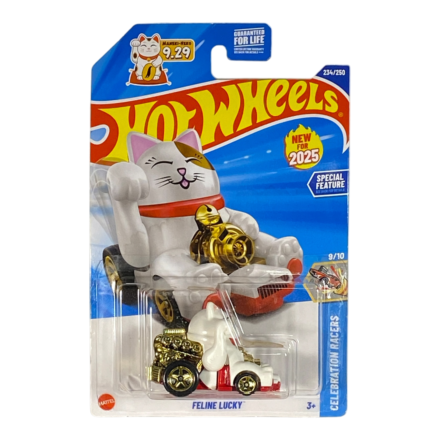 Hot Wheels Gato con Suerte - Juego de 2
