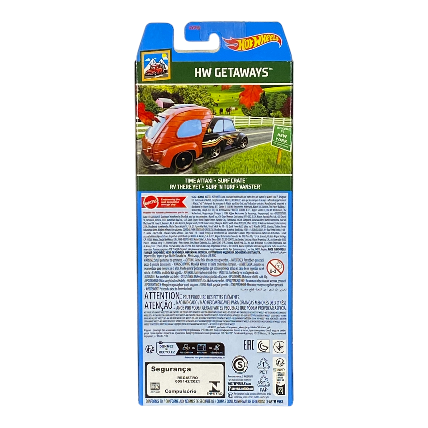 Set de 5 Hot Wheels | Escapadas de HW
