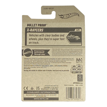 Hot Wheels Bullet Proof | Serie X-Raycers 5/5