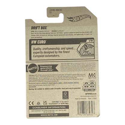 Hot Wheels Drift Box | Serie Euro 1/10