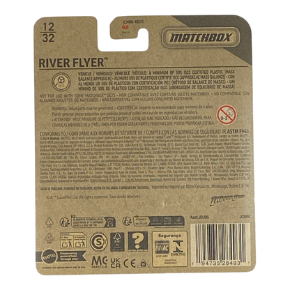 Matchbox River Flyer | Indiana Jones Special Edition