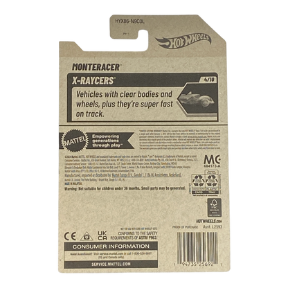 Hot Wheels Monteracer | X-Raycers Serie 4/10