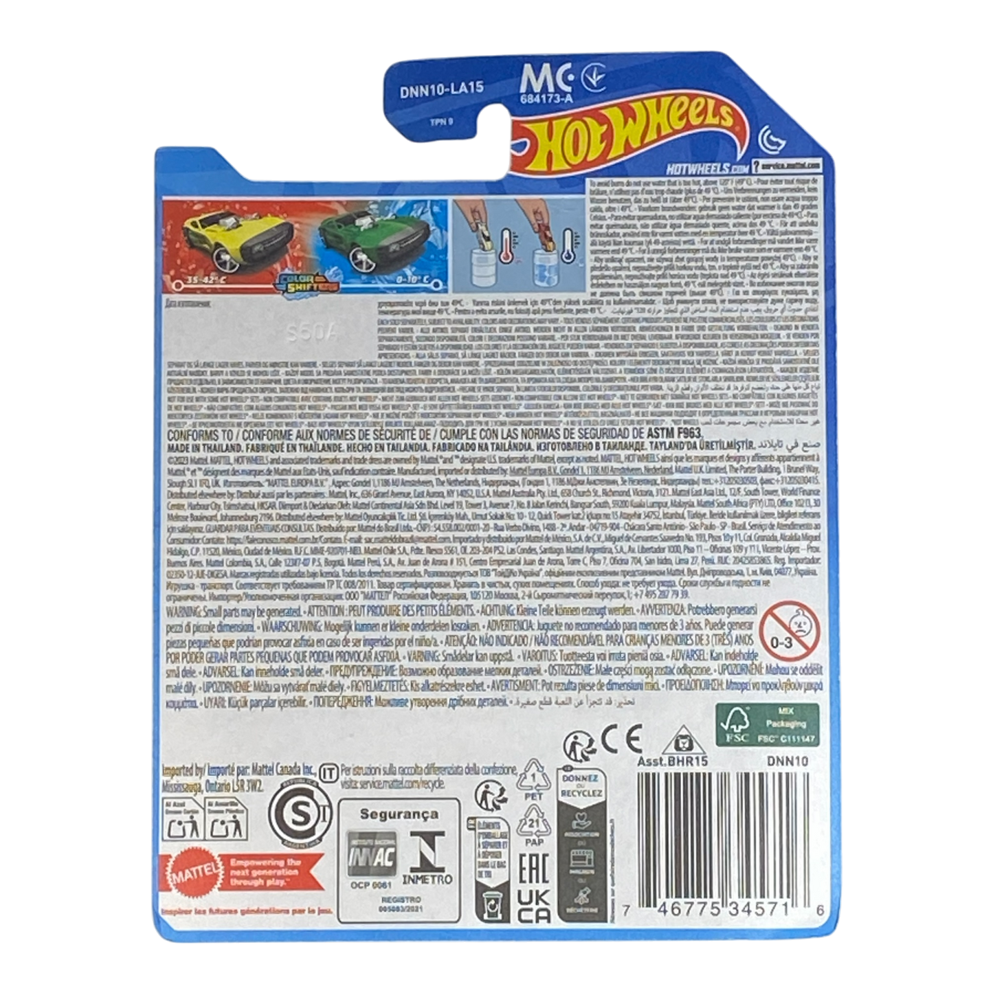 Hot Wheels Nitro Doorslammer | Serie Color Shifters