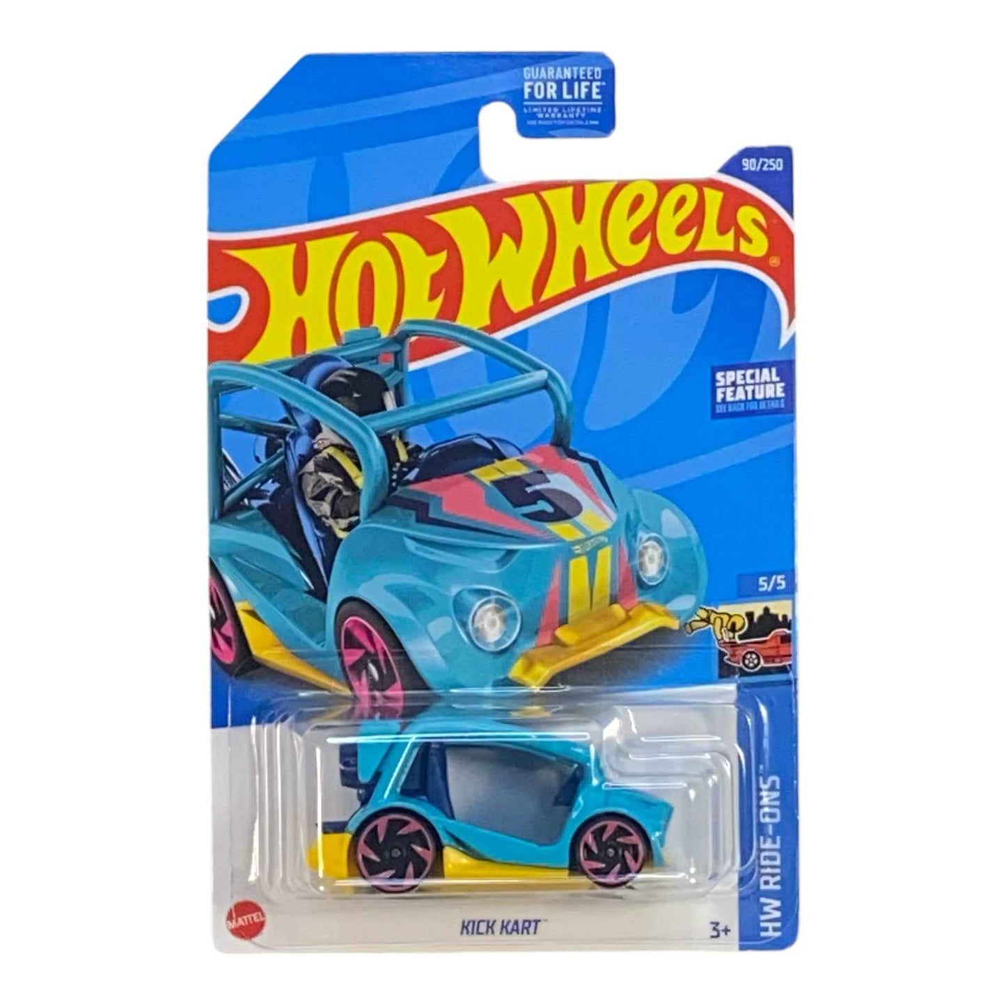 Hot Wheels Kick Kart - Vehículos para montar Serie 5/5