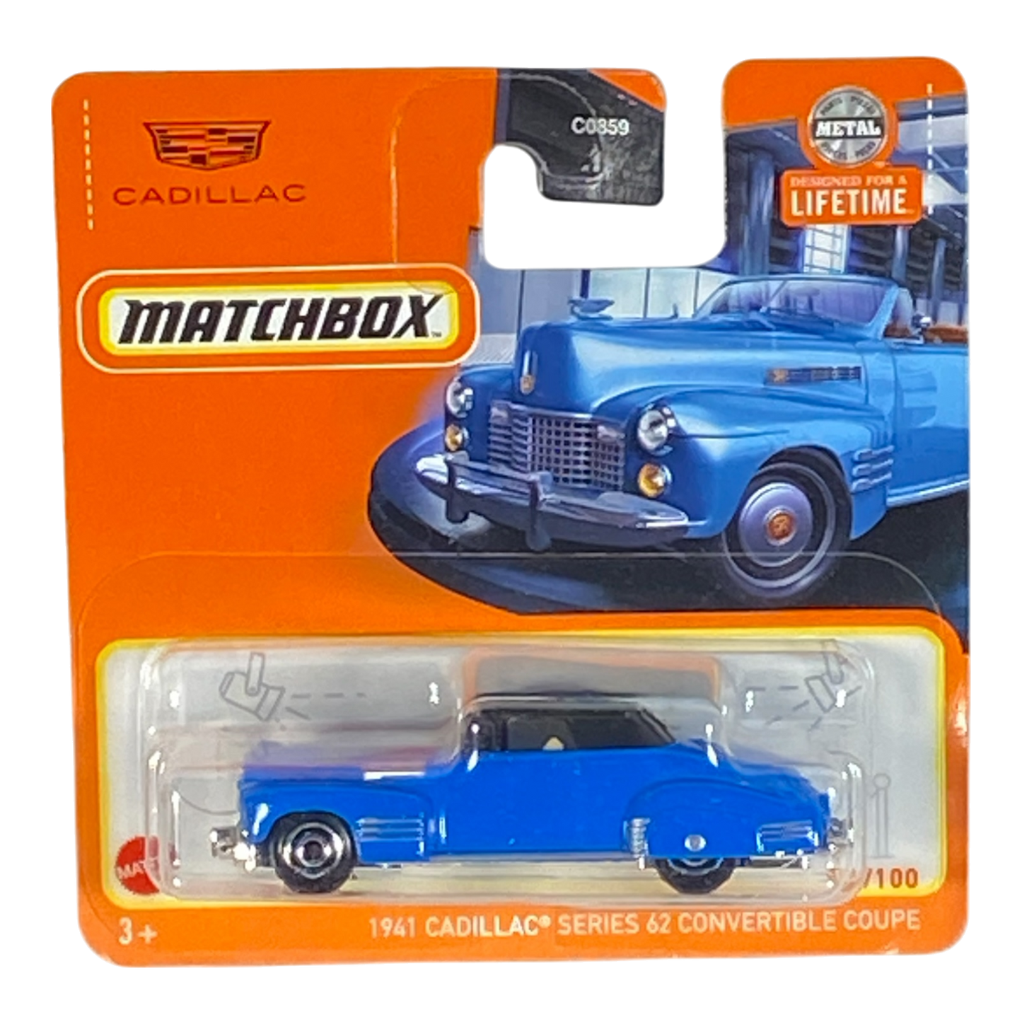 Matchbox Cadillac Convertible de 1941 | Matchbox Serie 59/100
