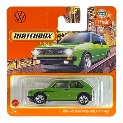 Matchbox 1976 Volkswagen Golf GTI MK1 | Short Card