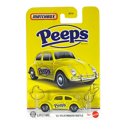 Matchbox '62 Volkswagen Beetle "Peeps" - Serie Caramelos Matchbox