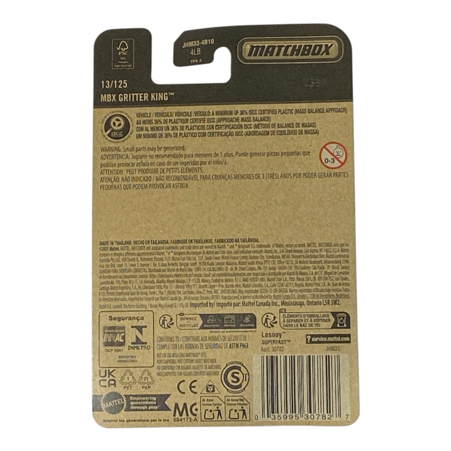 Matchbox MBX Quitanieves King