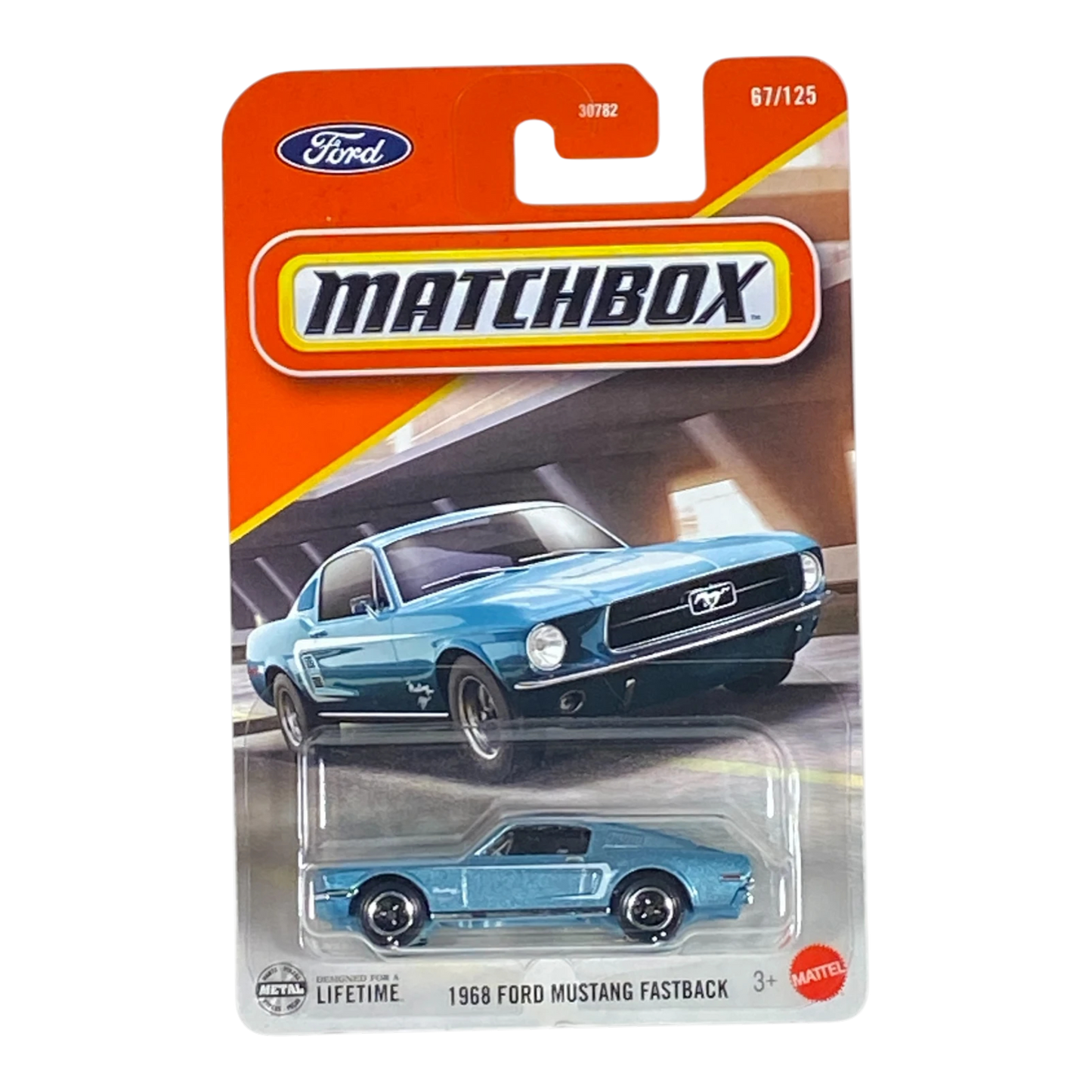 Matchbox 1968 Ford Mustang Fastback | 2025 Matchbox Series 67/125