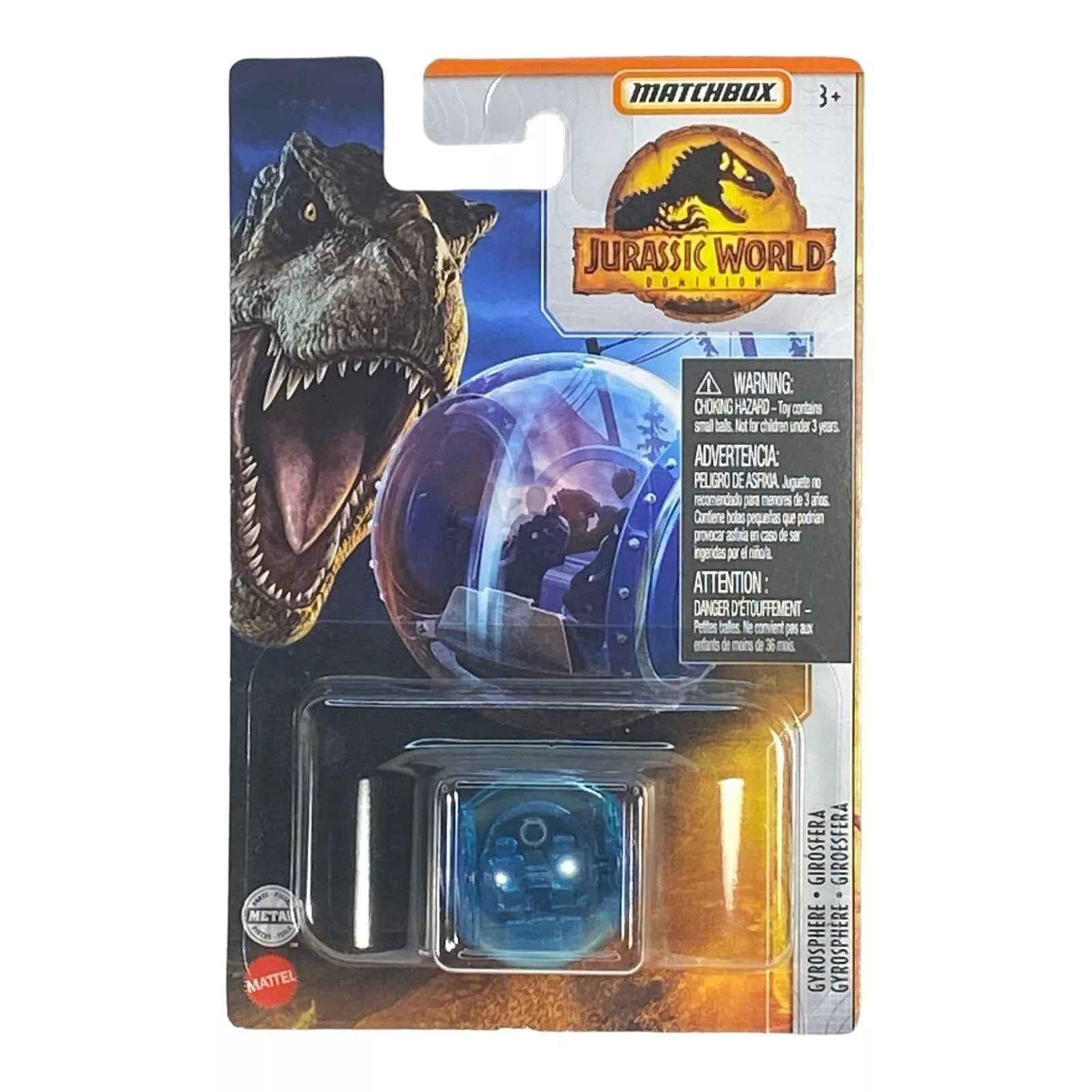 Gyrosphere Matchbox - Jurassic World Dominion Series