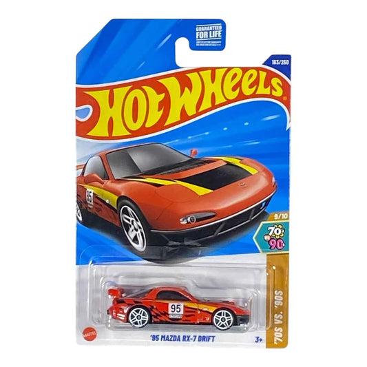 Hot Wheels '95 Mazda RX-7 Drift - Serie "70s VS "90s 9/10