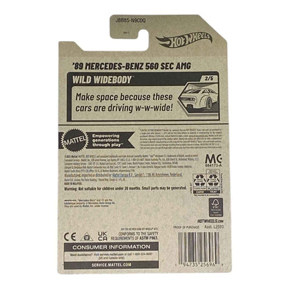 Hot Wheels '89 Mercedes-Benz 560 SEC AMG - Serie Wild Widebody 2/5